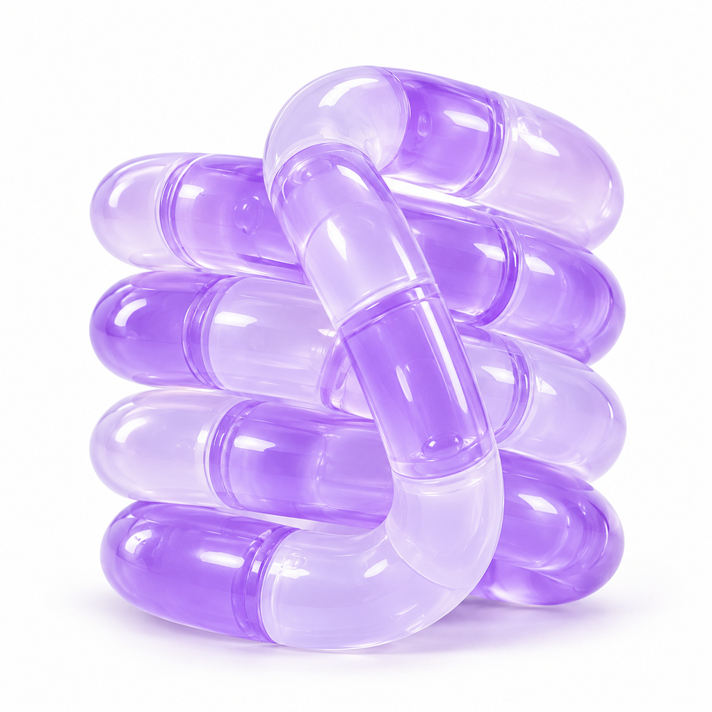 Color-Changing Twist Fidget – Flexible Sensory Tangle Toy