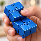 Infinity Cube Fidget Toy – Folding Sensory Desk Cube