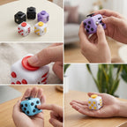 3x3 Fidget Dice Cube – Multi-Side Click & Flip Toy