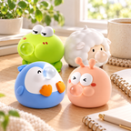 Bubble-Blowing Pet Squishy – Cute Slow-Rise Squeeze Toy