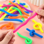 Stretchy Noodle Sensory Strings – TPR Pull Fidget Toy