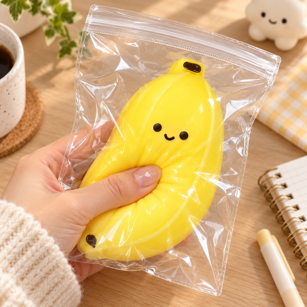 Realistic Food Squishy – Slow-Rise Squeeze Fidget Toy