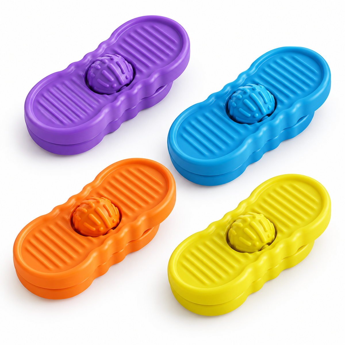 Pebble-Style Silicone Sensory Board – Handheld Tactile Fidget