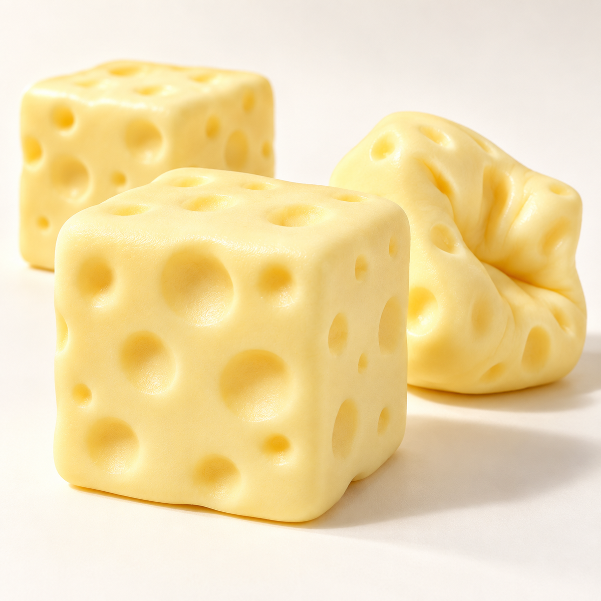 Giant Cheese Squishy – Moldable Non-Rebound Squeeze Toy