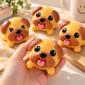 Tongue-Out Puppy Squishy – Squeeze Desk Fidget Toy