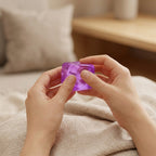 Clear Malt Candy Ice Cube Squishy – Slow-Rise Squeeze Toy